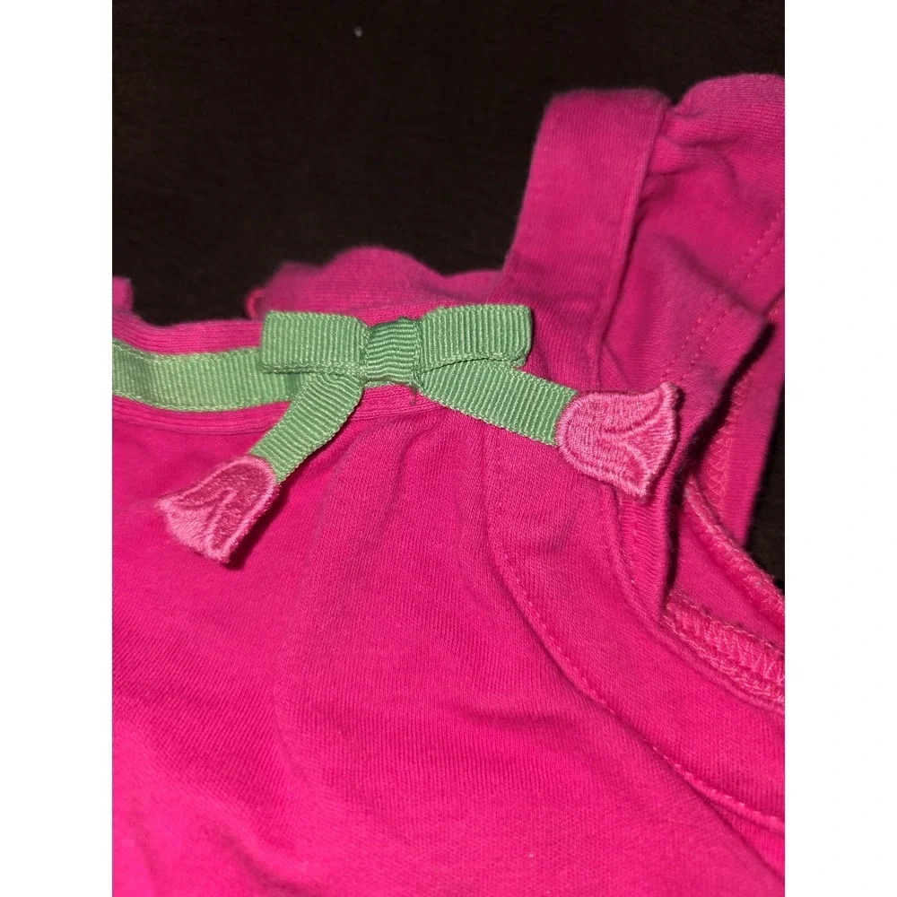 Gymboree outlet bright tulip‎ pink top and capris size 12 18 months